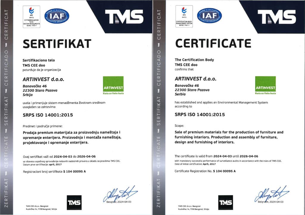SRPS ISO 14001:2015