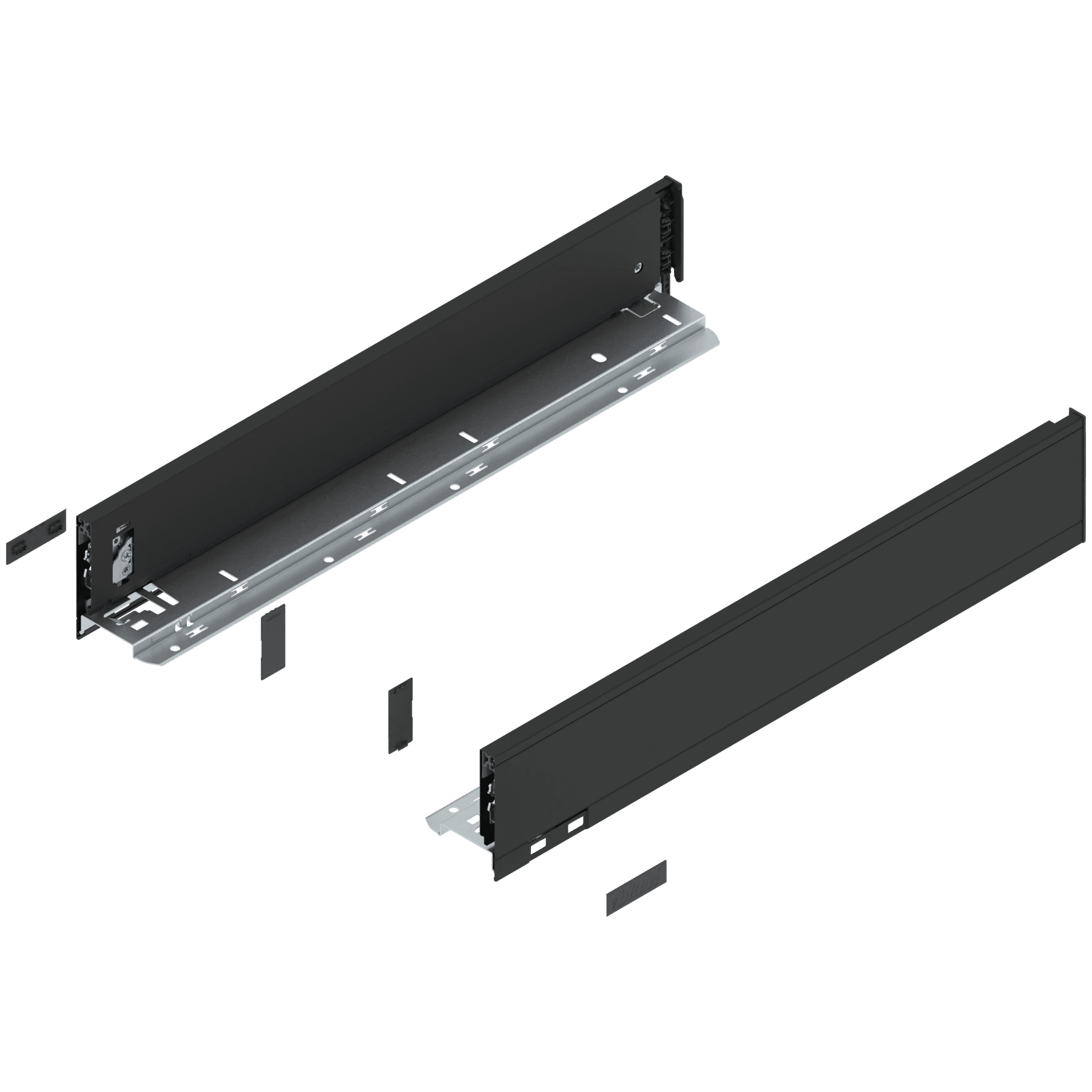 LegraBox Stranica M Carbon Black L-500mm - 770M5002S