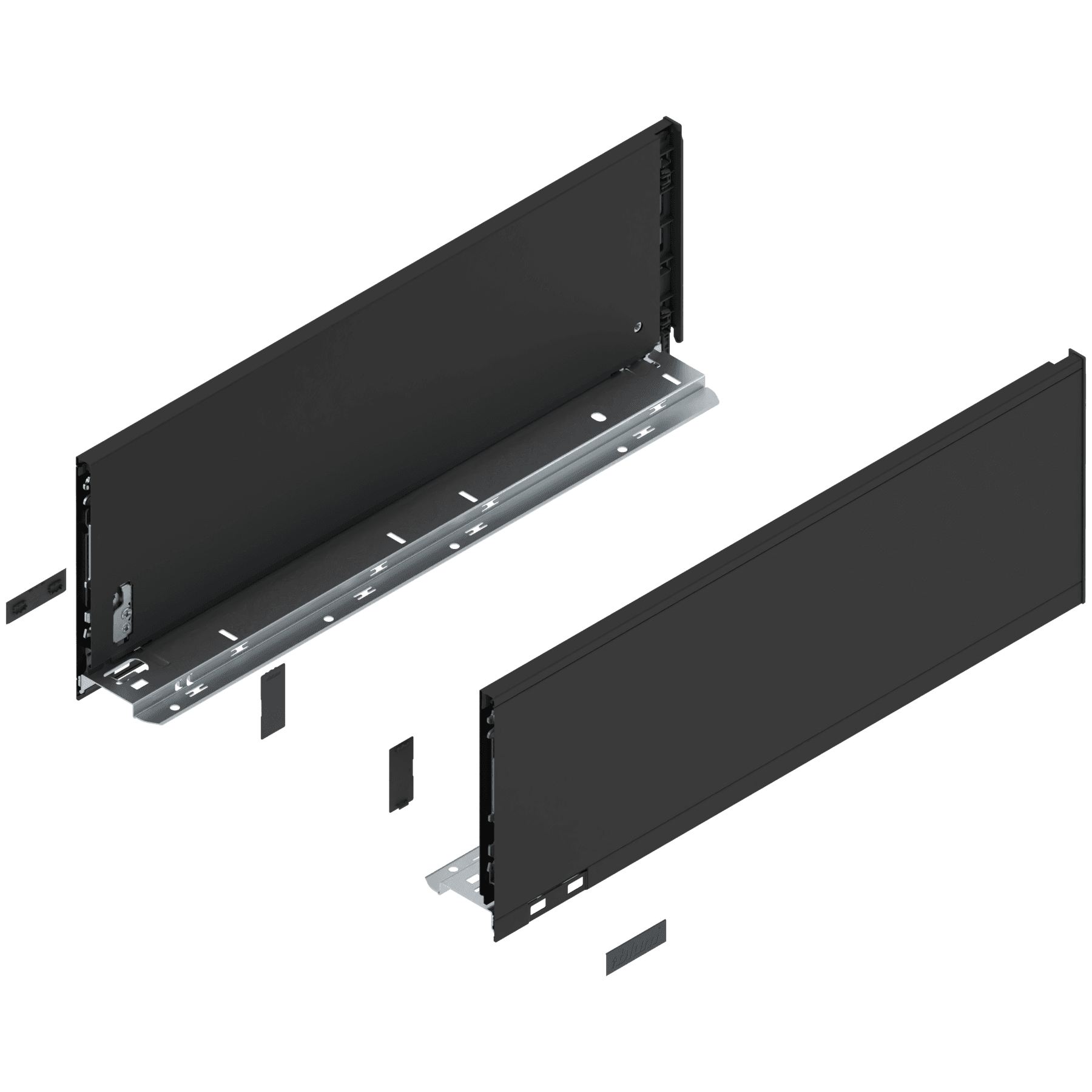 LegraBox Stranica C Carbon Black L-500mm - 770C5002S