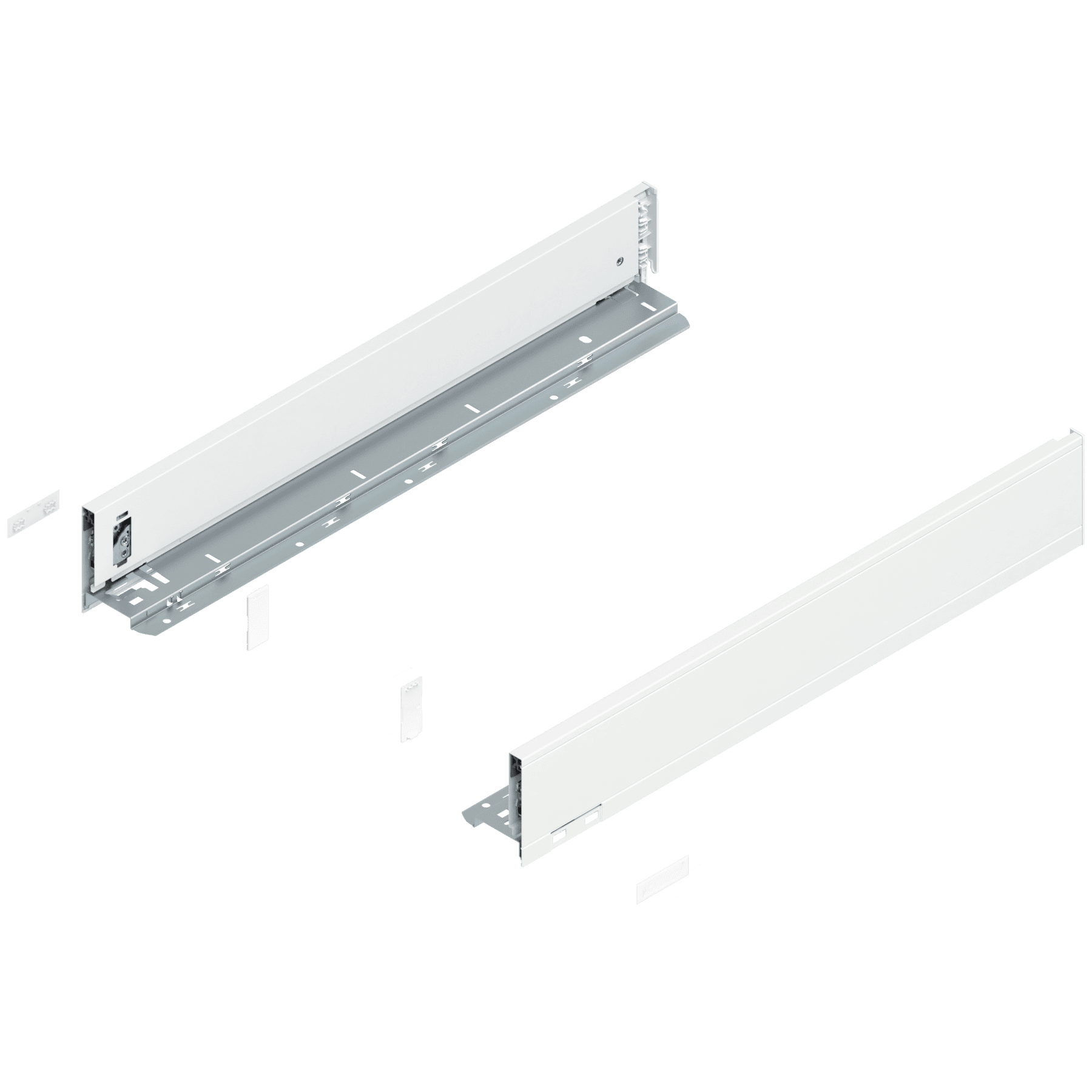 LegraBox Stranica M Silky White L-550mm - 770M5502S