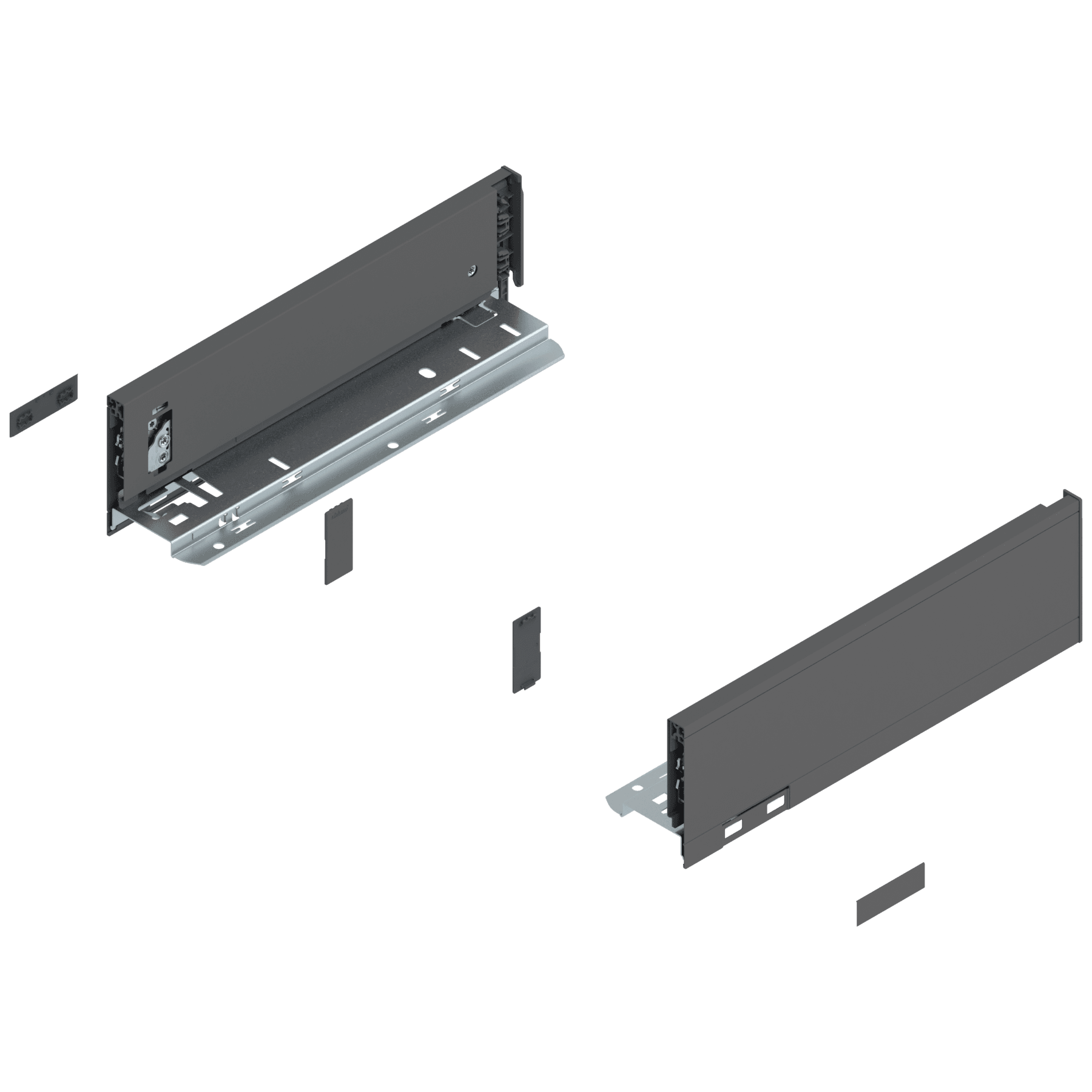 LegraBox Stranica M Orion Grey L-300mm - 770M3002S