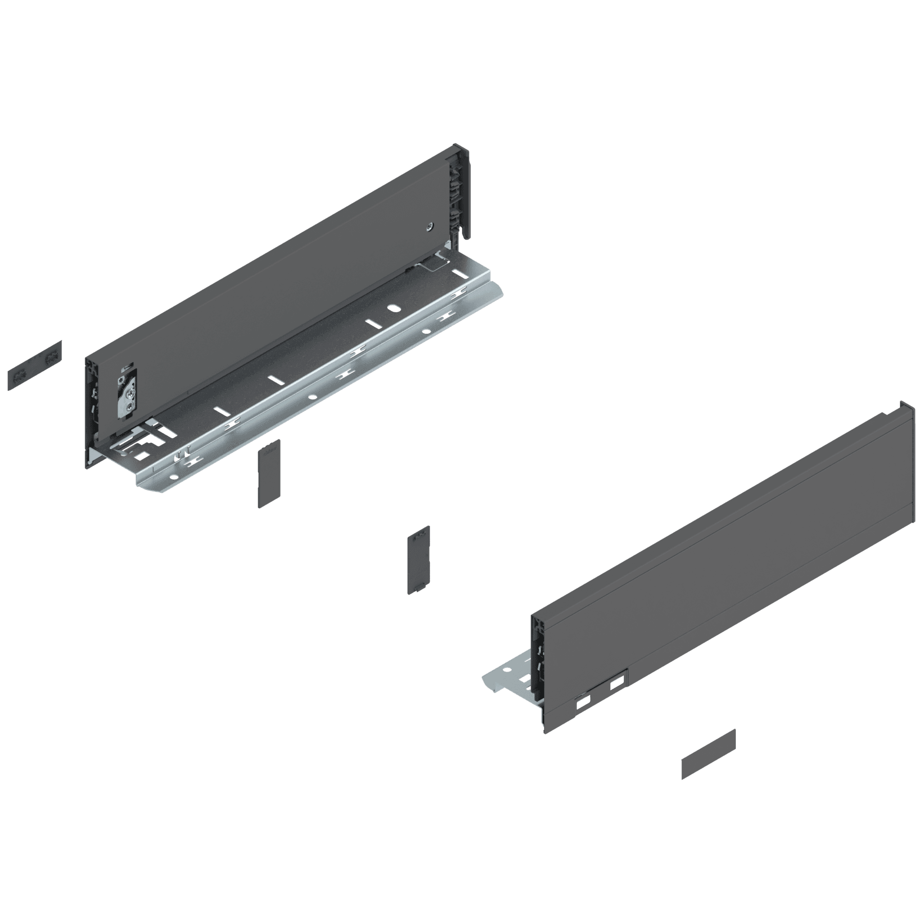LegraBox Stranica M Orion Grey L-350mm - 770M3502S
