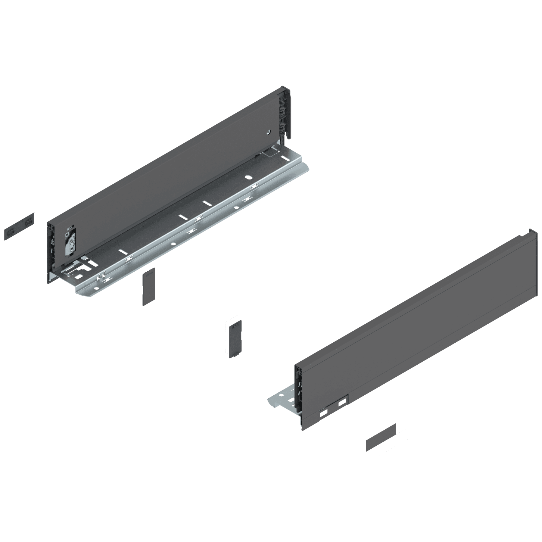 LegraBox Stranica M Orion Grey L-400mm - 770M4002S
