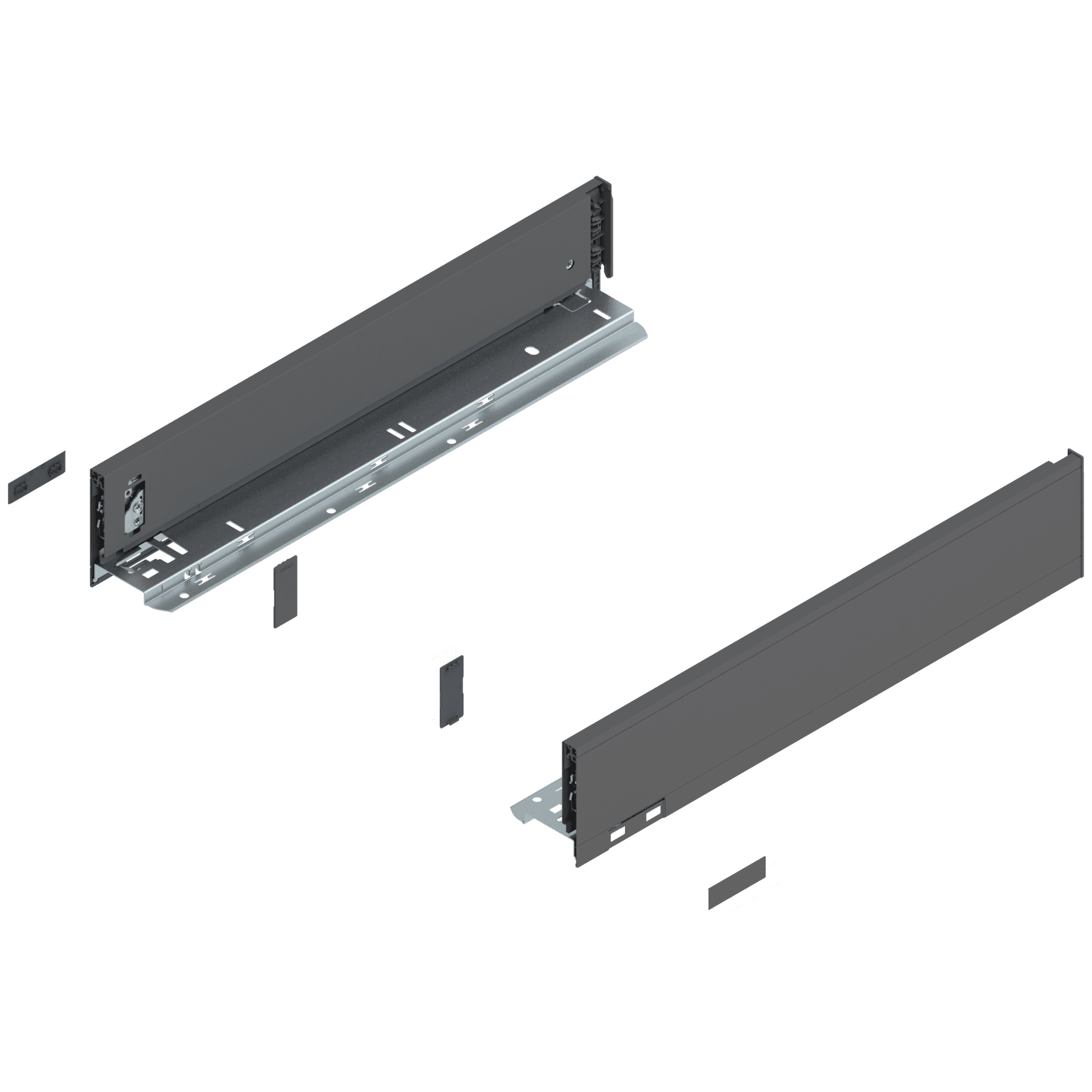 LegraBox Stranica M Orion Grey L-450mm - 770M4502S