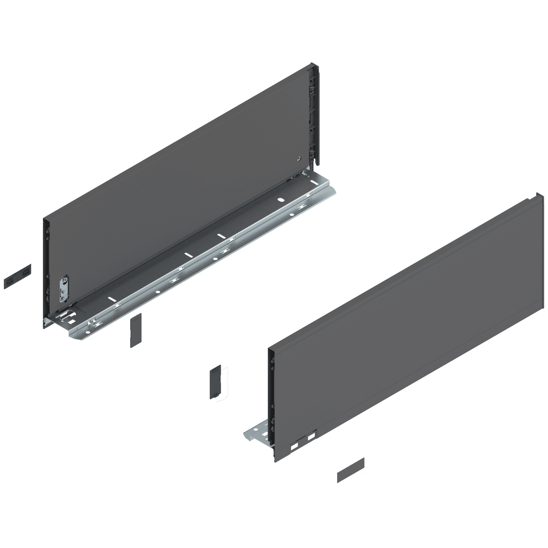 LegraBox Stranica C Orion Grey L-500mm - 770C5002S