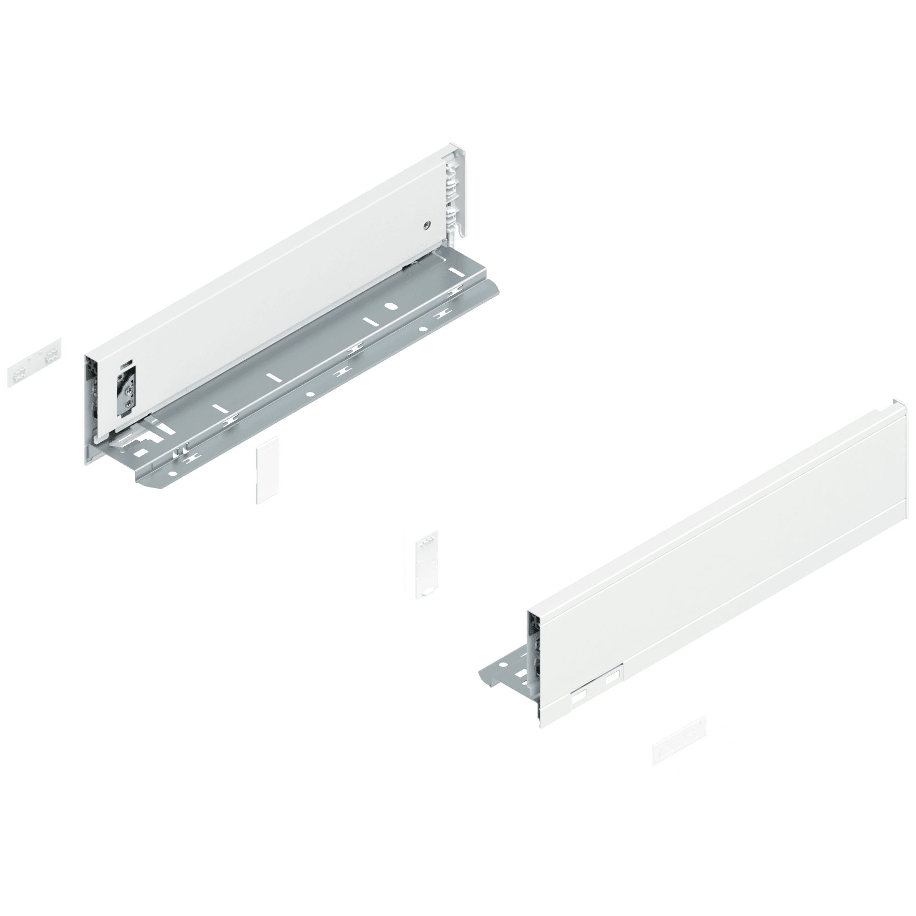 LegraBox Stranica M Silky White L-350mm - 770M3502S