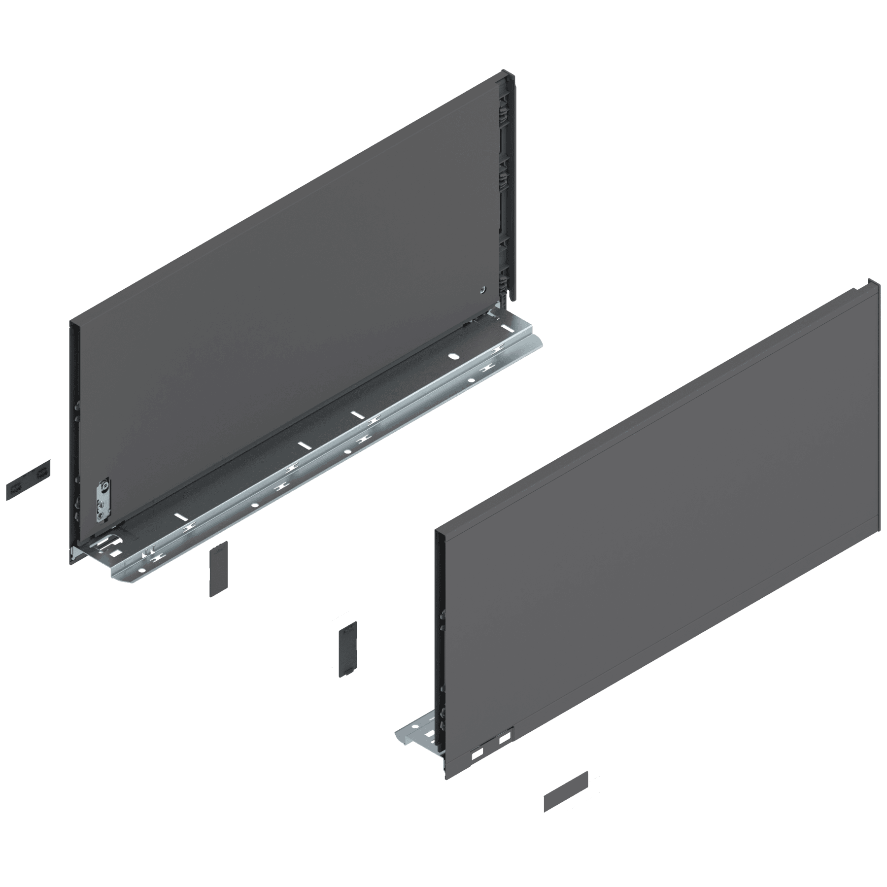 LegraBox Stranica F Orion Grey L-500mm - 770F5002S