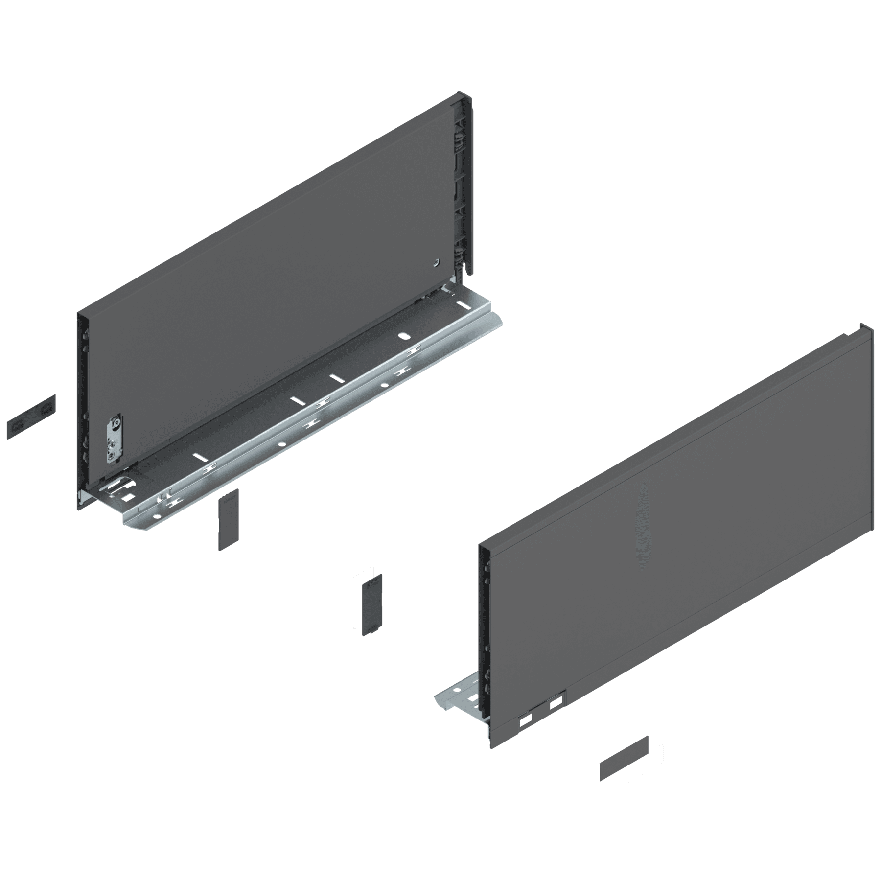 LegraBox Stranica C Orion Grey L-400mm - 770C4002S