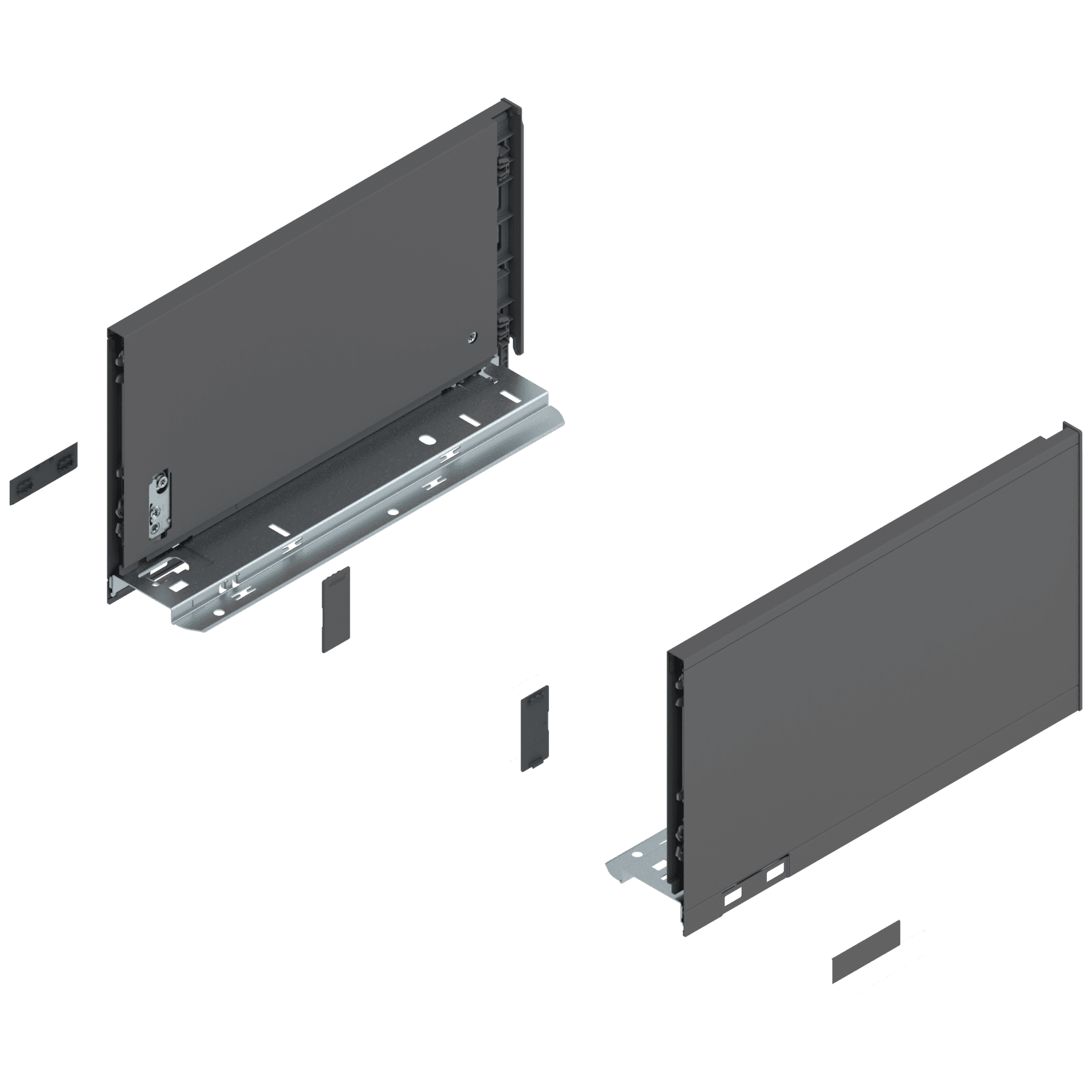 LegraBox Stranica C Orion Grey L-300mm - 770C3002S