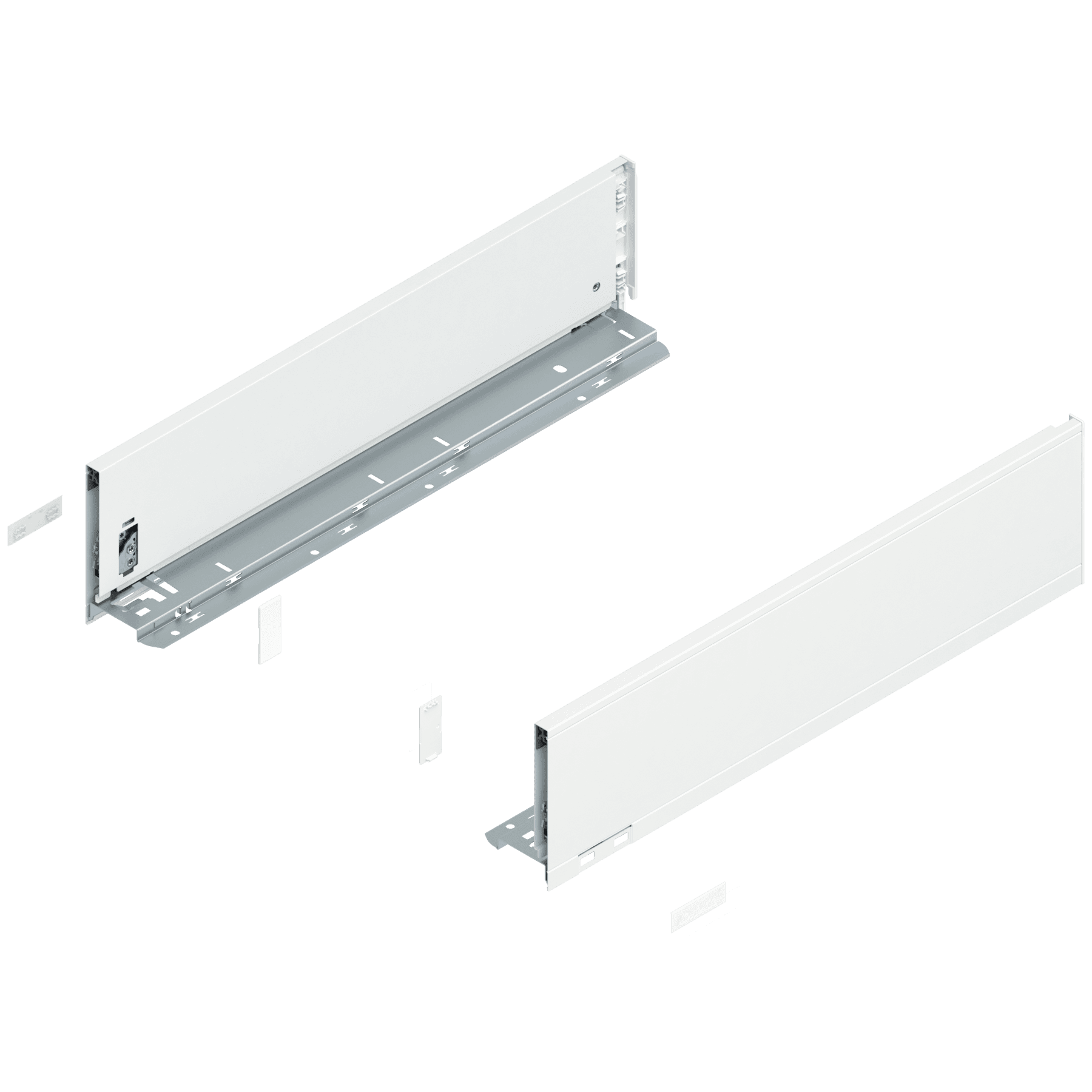LegraBox Stranica K Silky White L-500mm - 770K5002S