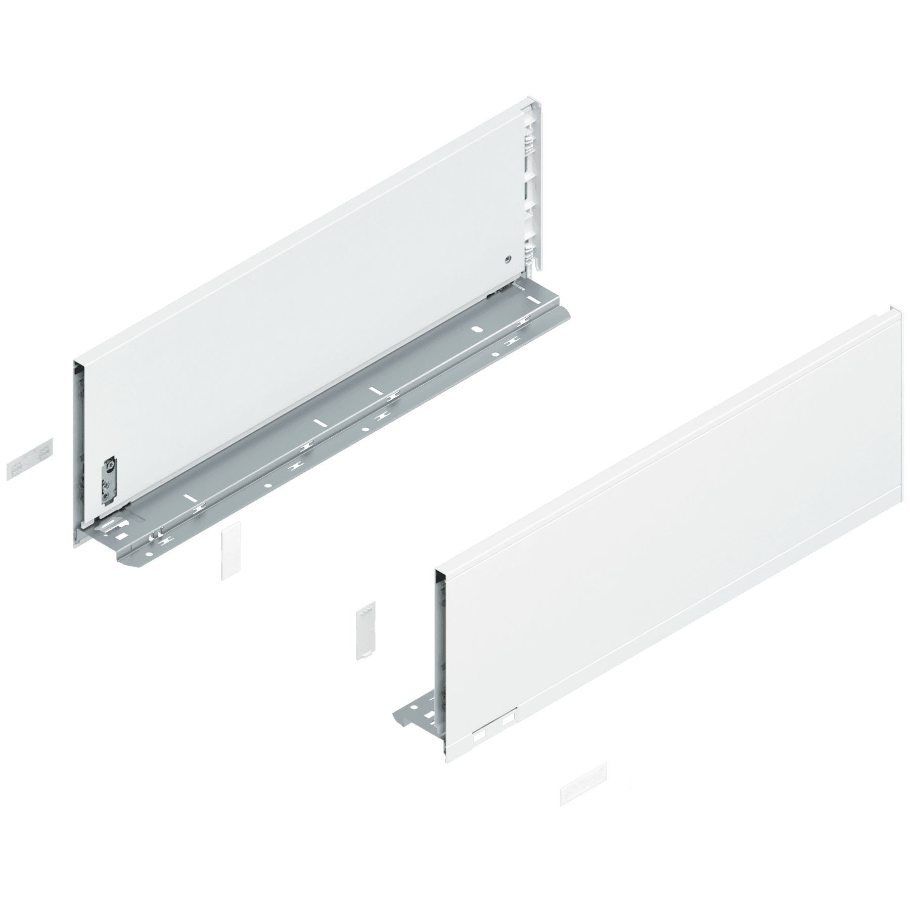 LegraBox Stranica C Silky White L-500mm - 770C5002S