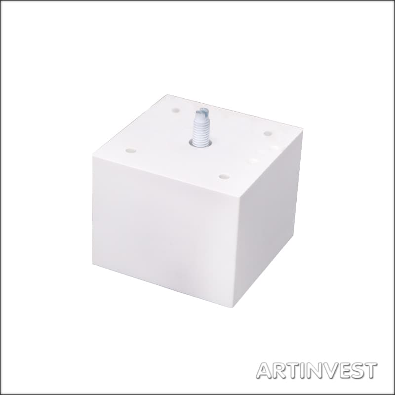 Nogica 706R štelujuća 75x75 H=60 White