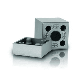 Nogica CUBA 50mm fiksna siva - 77220552