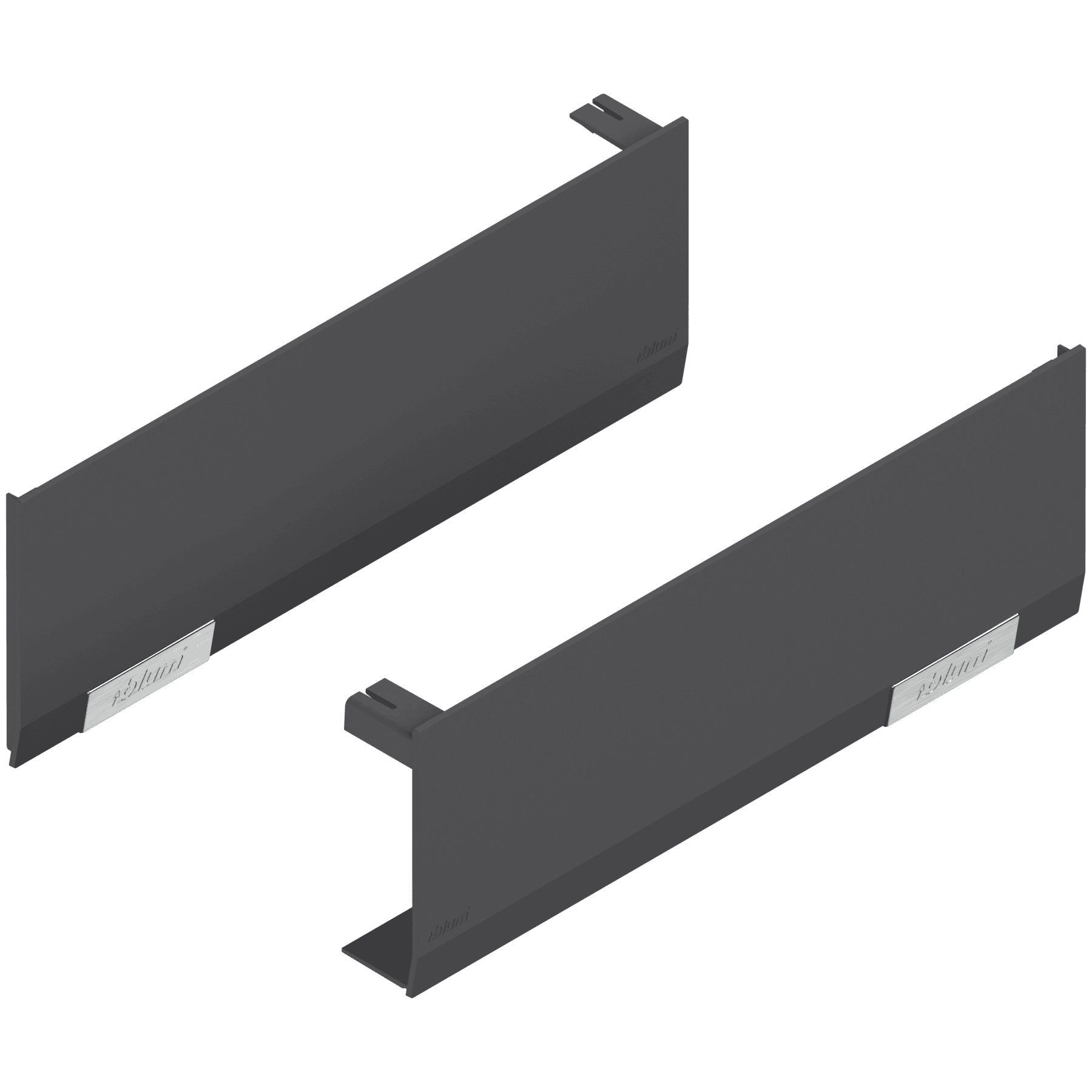 Aventos HF/HS/HL Top Pokrivni poklopac L+R Antracit  - 22.8000