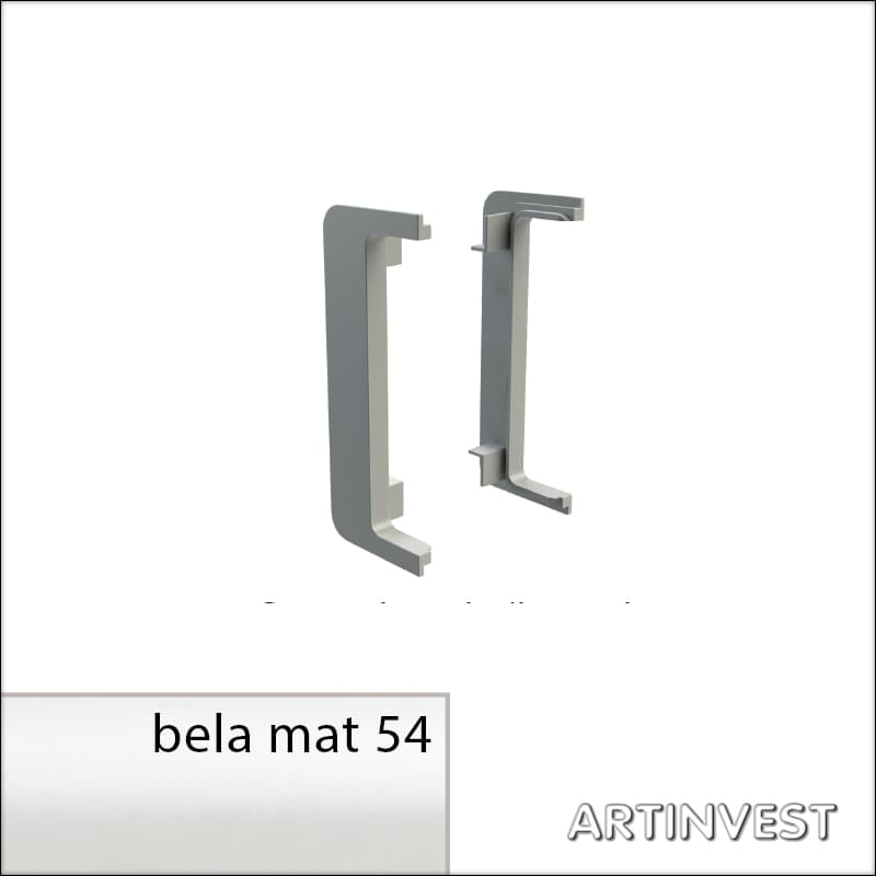 Poklopac spoljni za GOLA profil G39  Bela mat 54