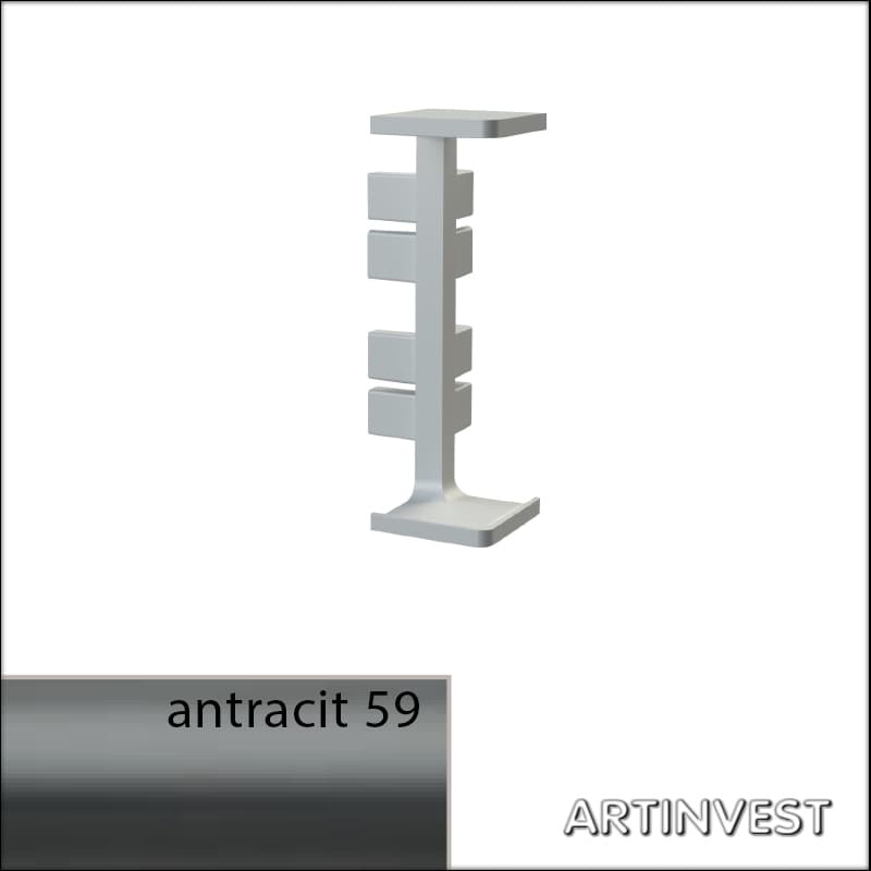 Spoljašnji ugao 90* GOLA G39 - Antracit 59