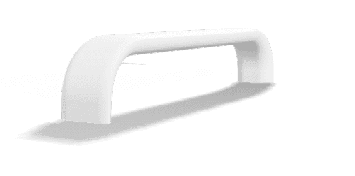 Rucica S 18 -128mm PL Bela - 7431