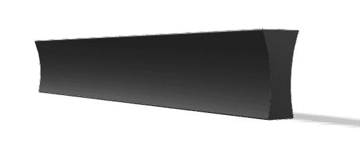 Rucica SU 35 - 224mm - 7688 (Crna)
